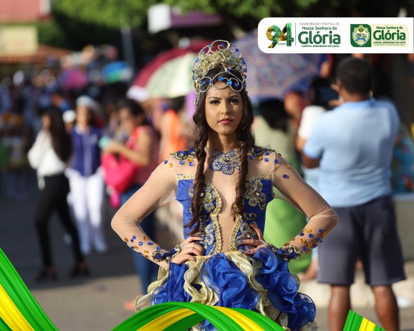 Fotos do desfile do aniversário de 94 anos de Nossa Senhora da Glória - Período tarde