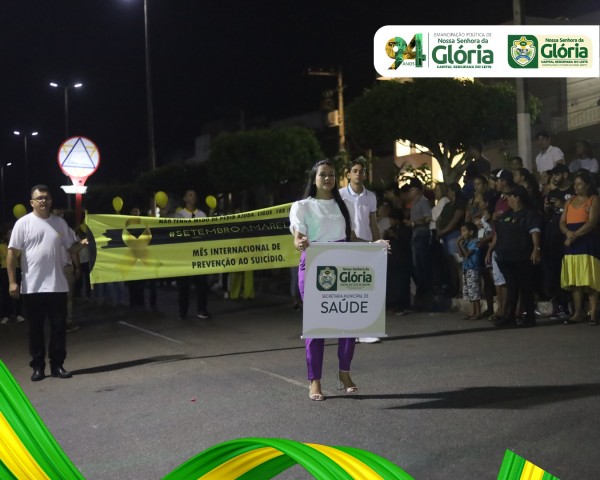 Fotos do desfile do aniversário de 94 anos de Nossa Senhora da Glória - Período tarde