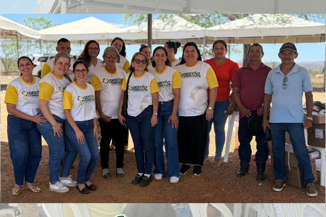 Gestão Itinerante leva serviços e atendimento ao povoado Zé Emídio