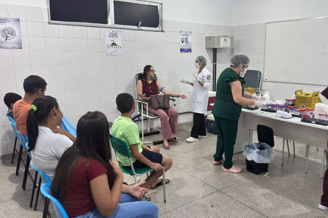 Secretaria de Saúde realiza mutirão de exames laboratoriais
