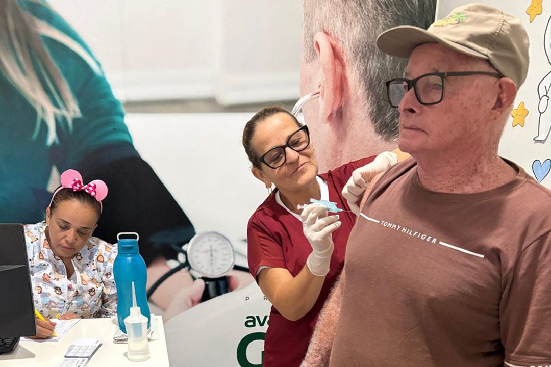 Glória dá início a Campanha de vacinação contra influenza