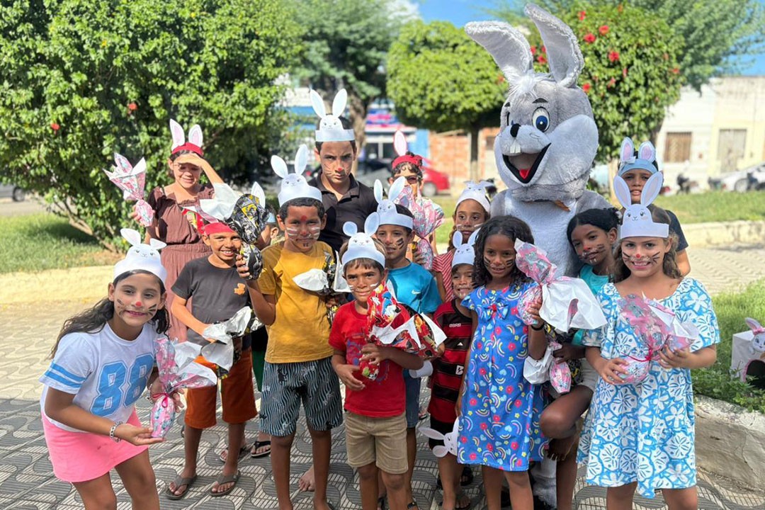Assistência Social promove ação especial de Páscoa para usuários do SCFV