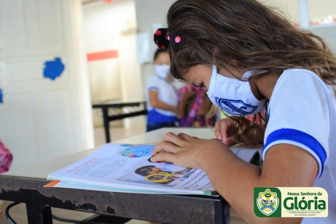 Escola Municipal de Nossa Senhora da Glória tem retorno às aulas presenciais