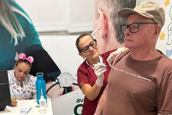 Glória dá início a Campanha de vacinação contra influenza