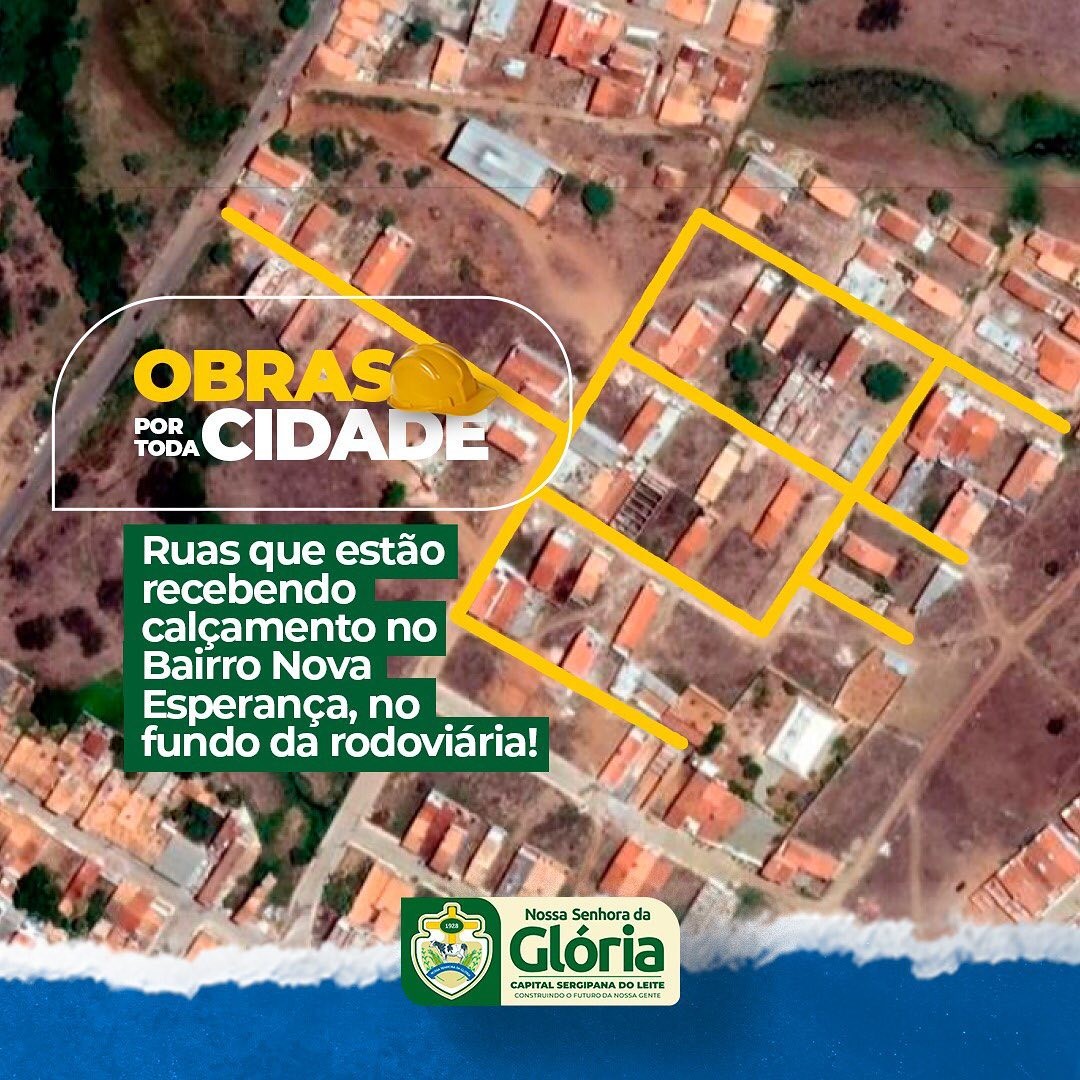 Prefeitura realiza o calçamento do bairro Nova Esperança