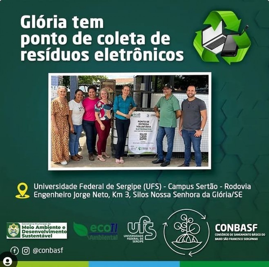 A Capital Sergipana do Leite conta com um ponto de coleta de resíduos eletrônicos