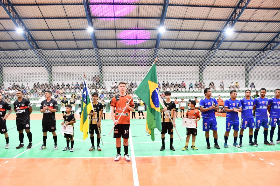Prefeitura de Glória promove cerimônia de abertura da Copa do Leite de Futsal