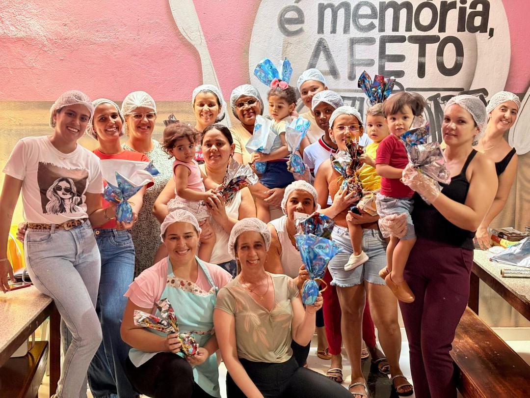 Prefeitura de Nossa Senhora da Glória Promove Oficina de Ovos de Páscoa